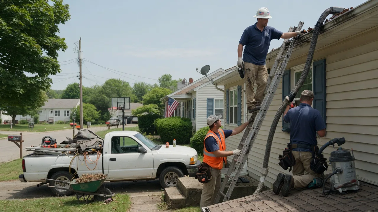Gutter Installation in Washingtonville, OH near me